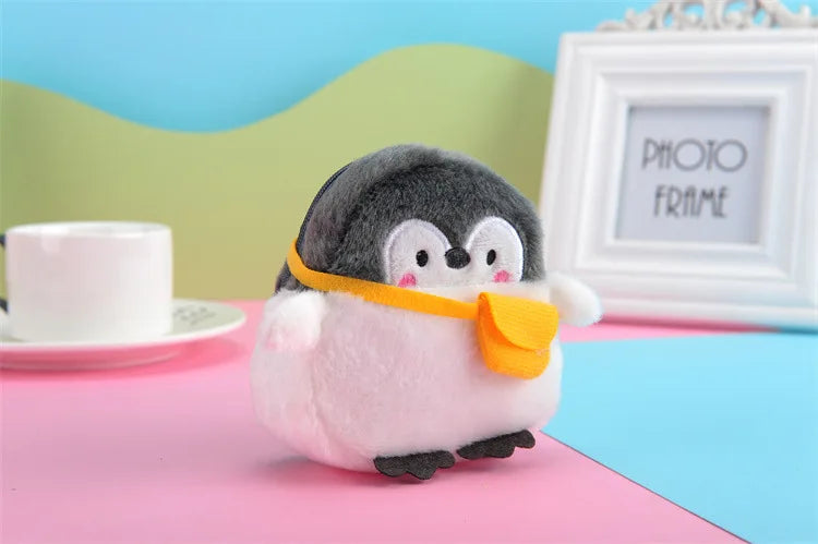Cartone animato animale ragazzi portamonete in peluche bambini portamonete con cerniera custodia portaoggetti simpatici animali portafogli donna mini borsa regalo per bambini