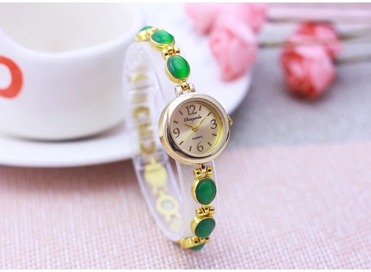 Orologio da Polso da Donna Chaoyada 2026 di Marca Famosa, con Catenella, Regalo per la Mamma, al Quarzo, con Strass, alla Moda, di Lusso