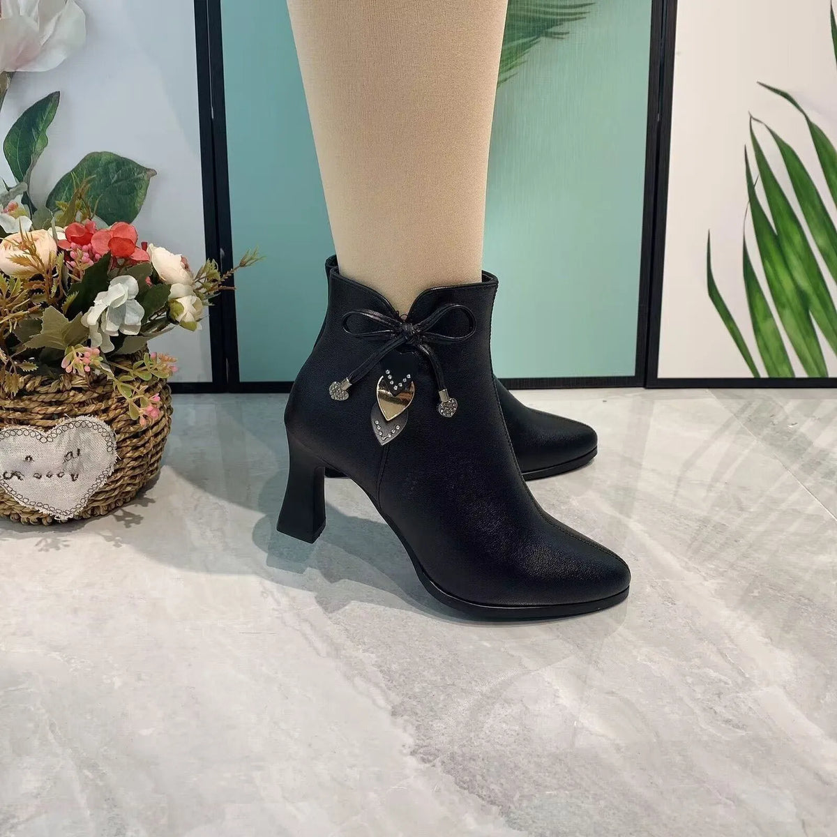 Baotou Sandals for Women in Spring and Summer, New French Transparent Pointed Small Heels, White High Heels