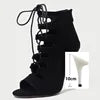 Chaussures latines roses à bout ouvert en daim, bottes de danse, Salsa, Tango, performance, pratique, chaussures de danse de salon, chaussures de jazz à la cheville pour femmes