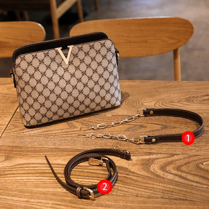 Nuova borsa a tracolla di design di lusso per donna Borse a tracolla a tracolla in pelle Pu Borse da donna a tracolla con catena di moda
