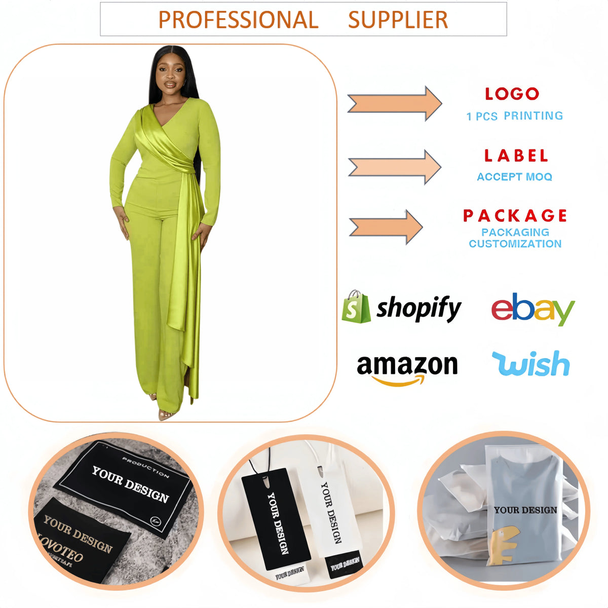 Cy9007 Fashion Ladies Elegant Slim-fit Jumpsuit Solid Color Jumpsuit Slim Fit Single Shoulder Wide Leg Pants for Women