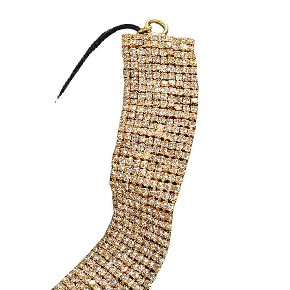 2022 Neue Strass-Beinkette Kristall-Bikini-Oberschenkelkette Körperschmuck
