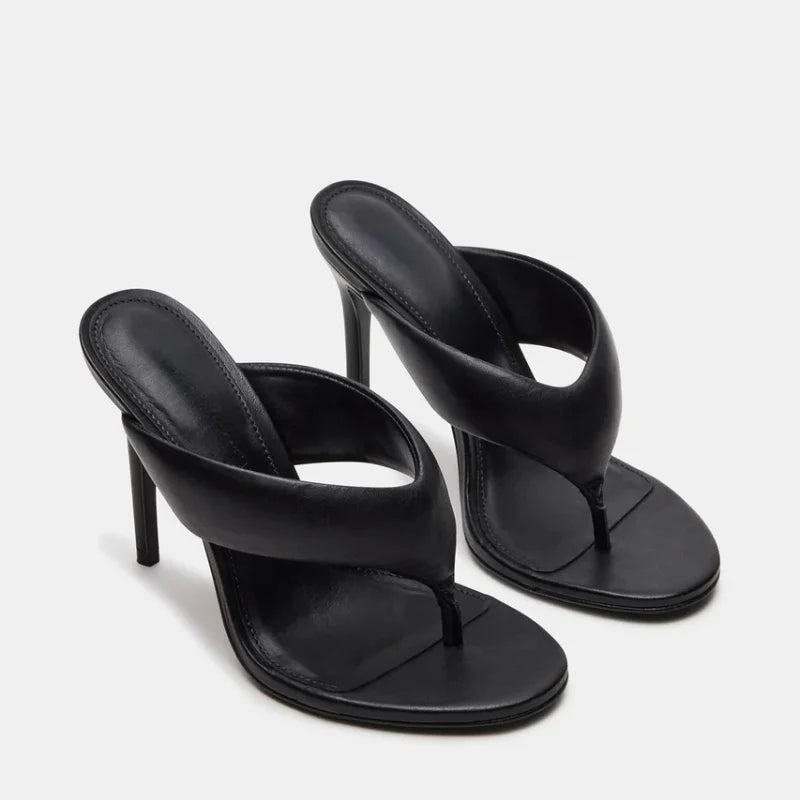 Custom Women's Lightweight High-Heeled Sandals Summer Antislip Clear Upper Breathable Height Increasing Heel Sexy Style
