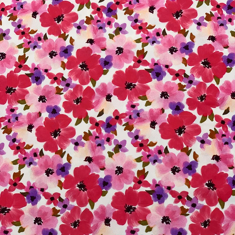 Factory Wholesale Textiles High Fastness Nylon Spandex Fabric Flower Leaf Patterns Printed Fabric Bikini Swimsuits for Women