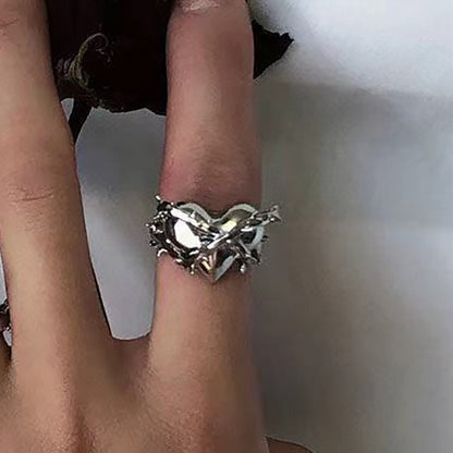 Anello serpente aperto gotico da donna Anelli animali regolabili Rettile Moda Punk Personalità Accessori per gioielli Tentacoli di gioielli