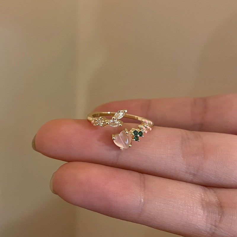 Anello serpente aperto gotico da donna Anelli animali regolabili Rettile Moda Punk Personalità Accessori per gioielli Tentacoli di gioielli