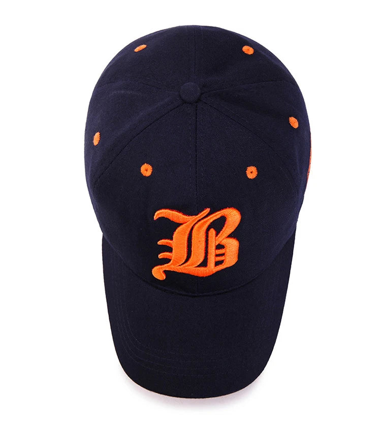 Berretto da baseball da donna da uomo Cappello estivo in cotone Ricamo Snapback Berretto hip-hop Sport per adulti Cappello da sole Casual Gorra Hombre Visiera Cappello da papà