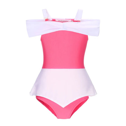 Costume da bagno principessa Sirena Mirabel Isabella Costume da bagno Set Ragazza Estate Beachwear Pool Party Bambini Anna Elsa Rapunzel Costume da bagno