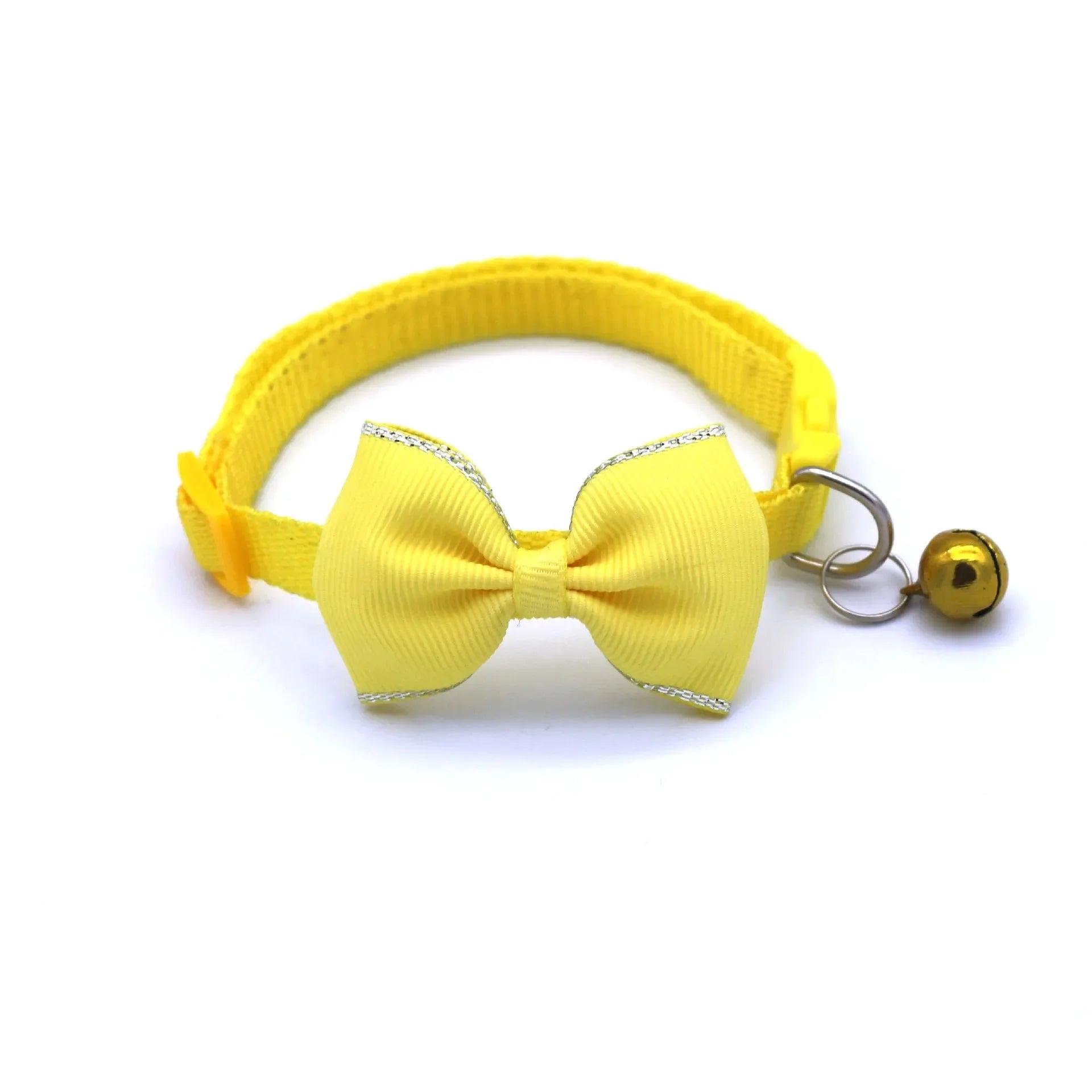 Collari per animali domestici nuovi collari per campane con fiocco per animali domestici collari per gatti carini forniture per animali domestici strumento per vestire animali domestici regolabile multicolore accessori per an