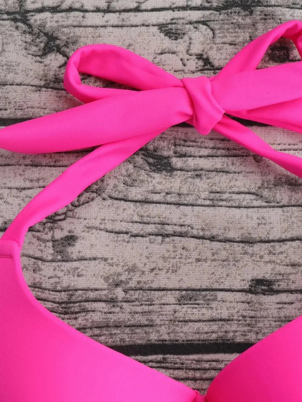 Costume da bagno tropicale a 3 pezzi con bikini halter push-up e camicia da spiaggia, per donna, collezione 2026