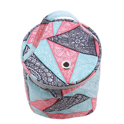 Borsa portaoggetti per filati Borse rotonde per filati di lana per maglieria Organizzatore Aghi per cucire all'uncinetto Borsa Strumenti per tessitura Accessori Ciotola Artigianato Tote