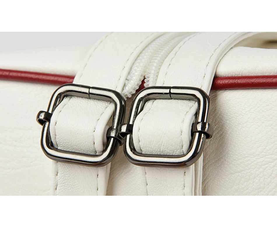 Zaini in pelle da donna Borsa da petto femminile con cerniera Zaino da viaggio Zaino da donna Mochilas Borse da scuola per ragazze adolescenti Sac A Dos