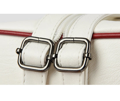 Zaini in pelle da donna Borsa da petto femminile con cerniera Zaino da viaggio Zaino da donna Mochilas Borse da scuola per ragazze adolescenti Sac A Dos
