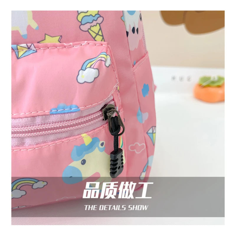 Zaini per bambini Zaini per dinosauri dei cartoni animati per bambini Trendy Impermeabile Asilo Scuola primaria Studente Bookbag Ragazzi Ragazze