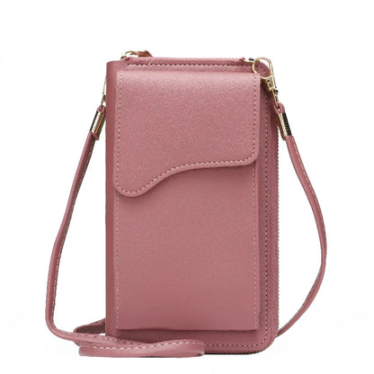 Borse a tracolla piccole a tracolla da donna Borsa da tasca per cellulare femminile in pelle PU Borsa da donna Pochette per carte Portafoglio Borse a tracolla