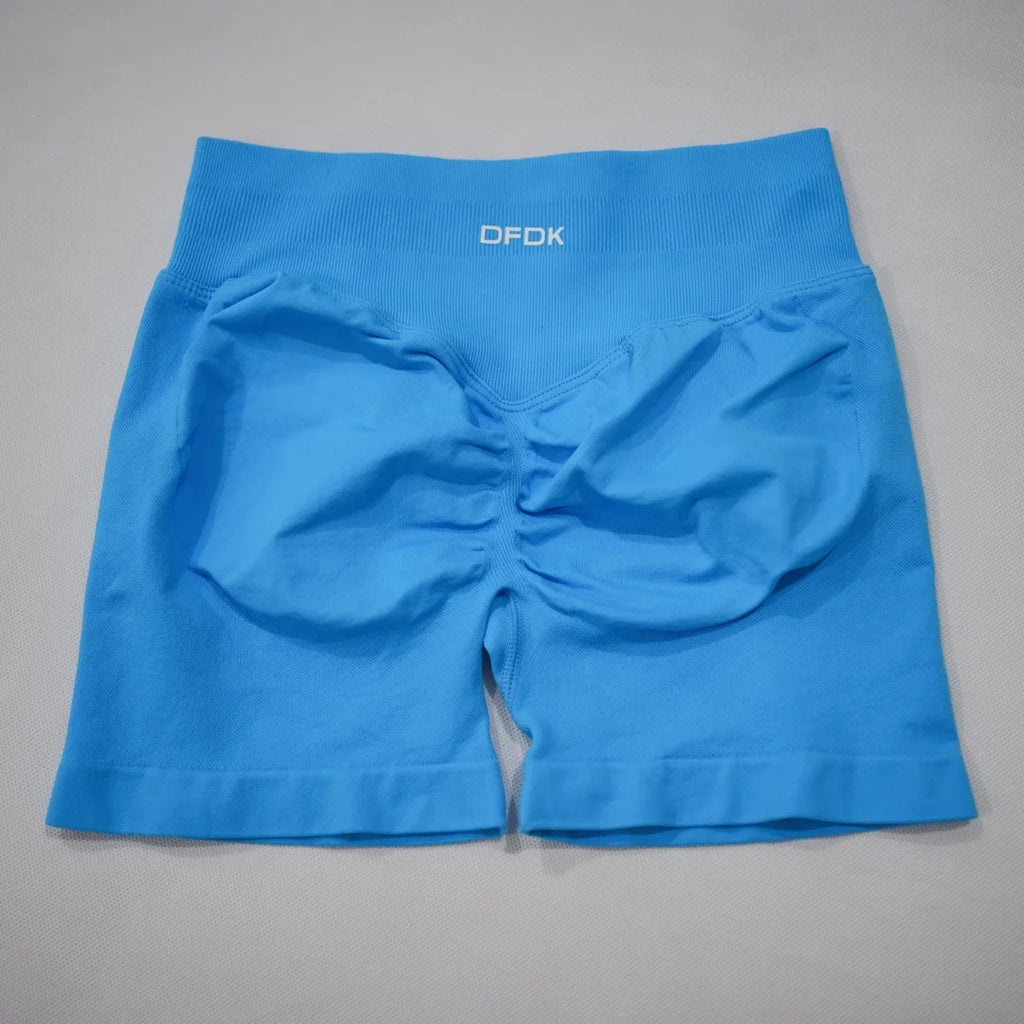 DFDK 2026 Nuovi Pantaloncini da Yoga per Donna con Effetto Push-Up, Vita Alta, Sollevamento Glutei, Resistenti agli Squat, Pantaloncini Sportivi per Palestra, Allenamento, Corsa e Fitness