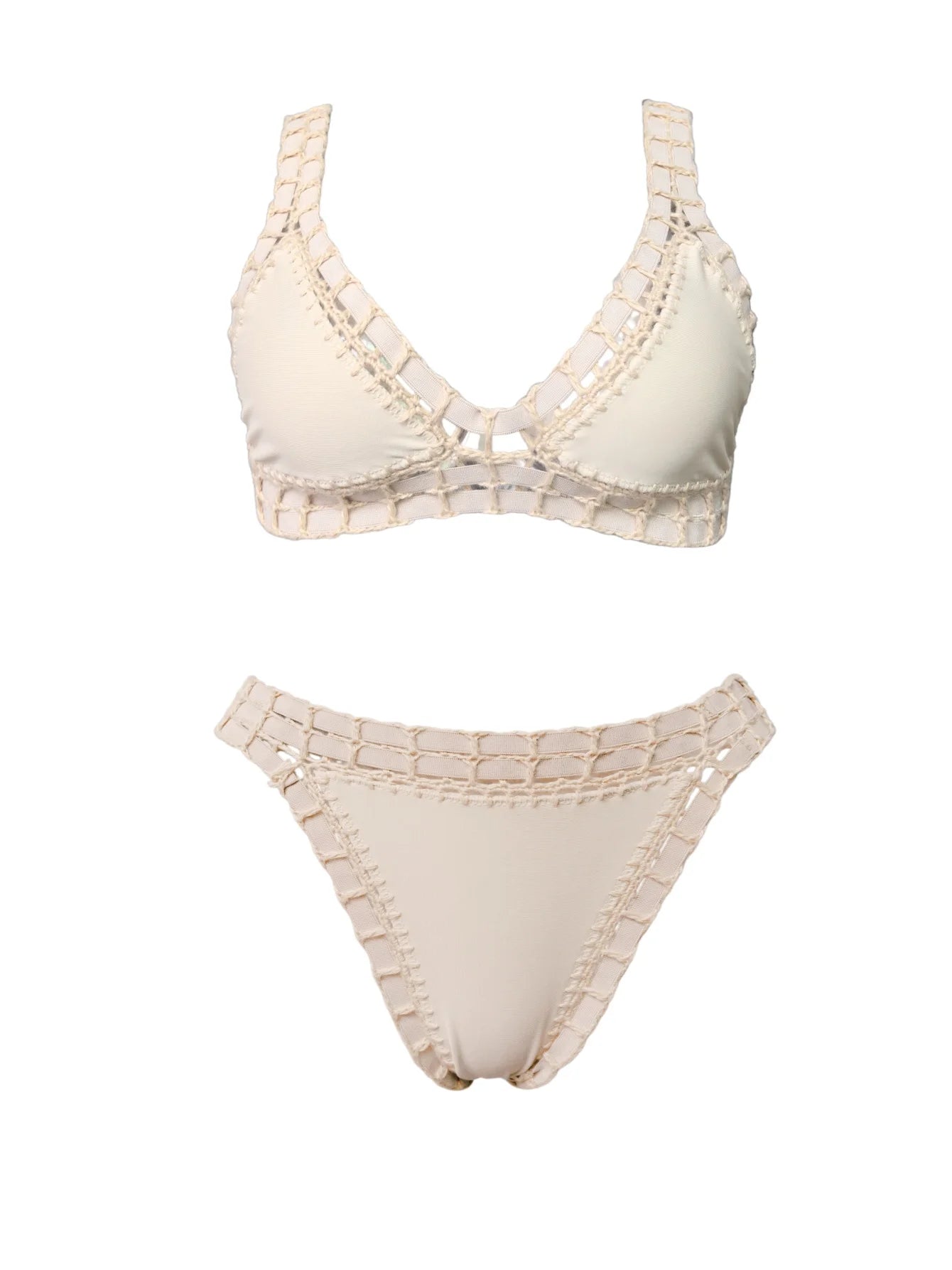 2026 Sexy Bikinis Sommer Frauen Bademode Handgehäkelter Bikini-Set Bademode Strand Badeanzug Biquini Weiblicher Monokini