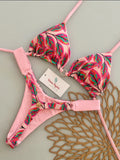 Micro Bikinis 2026 Push-Up Damen-Badeanzüge Sexy Bademode Brasilianisches Bikini-Set Tanga Biquini Print Badeanzug Sommer-Strandbekleidung