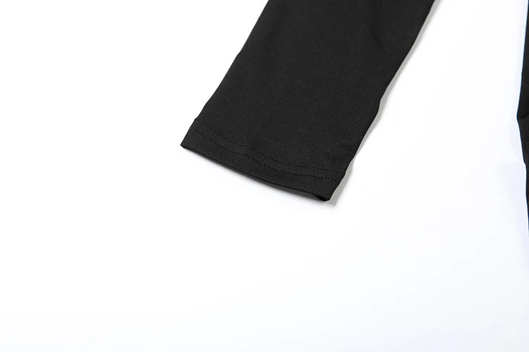kliou Shirring Senza Vita Donne Mini Abiti Classico Solido Collo Alto Manica Lunga Irregolare Aderente Banchetto Femminile Festa Abito