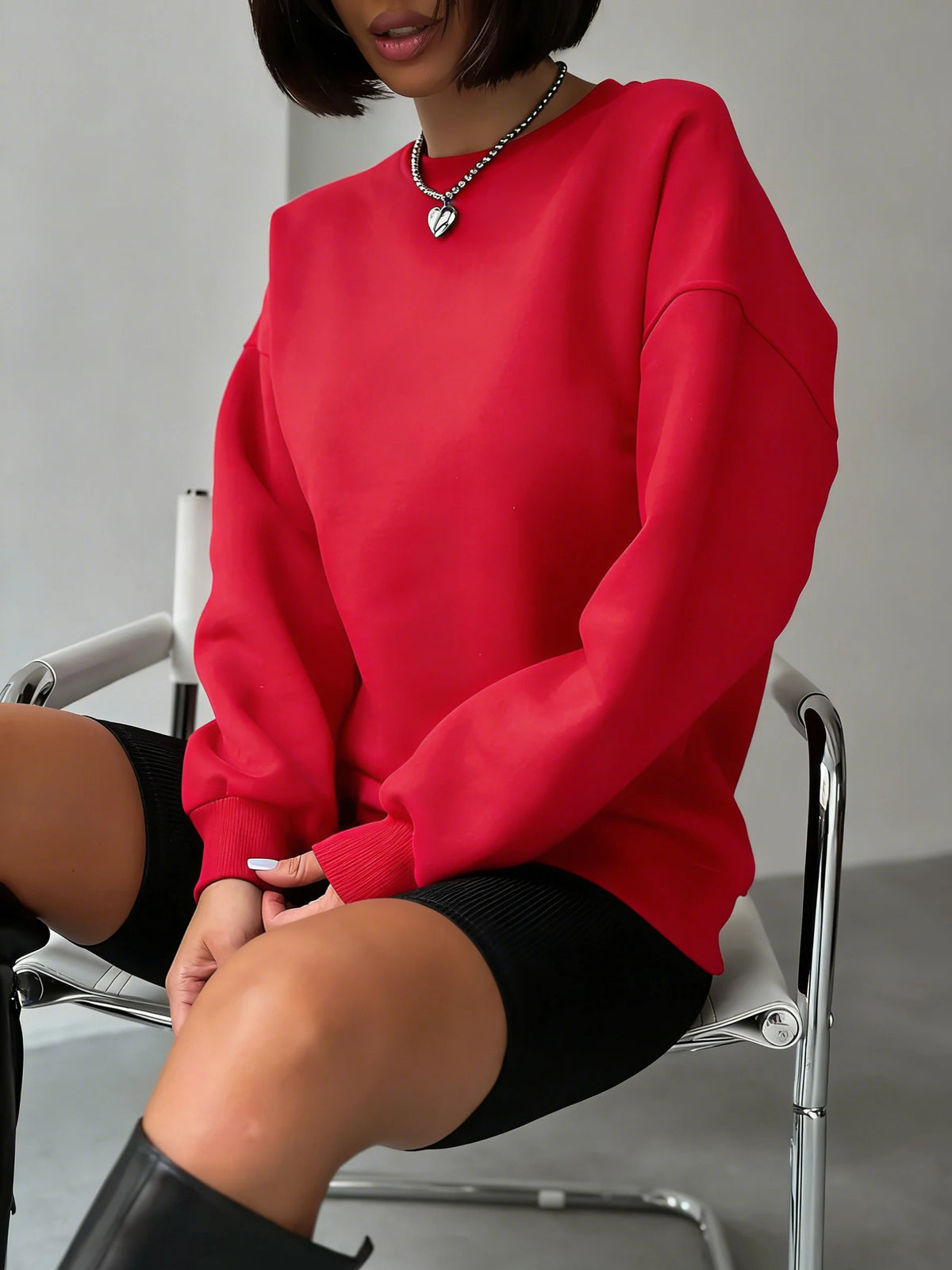 Solid Fashion Streetwear Donna 12 colori Felpe sportive Autunno Casual Pullover Addensare Y2K Felpa con cappuccio Hip Hop Street Sportswear