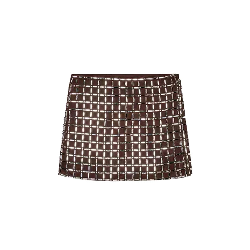 Diamanti di lusso Halter Abito lungo da donna Sexy Slim senza maniche Backless Split Abiti da festa 2026 Primavera Estate Lady Abiti da sera