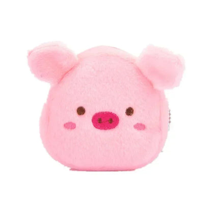 Cartone animato animale ragazzi portamonete in peluche bambini portamonete con cerniera custodia portaoggetti simpatici animali portafogli donna mini borsa regalo per bambini