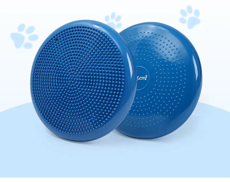 Cuscino per massaggio per animali domestici Piastra di equilibrio imbottita per cani Palla da yoga creativa Allenamento riabilitativo Forniture per animali Prodotti Giocattoli Accessori