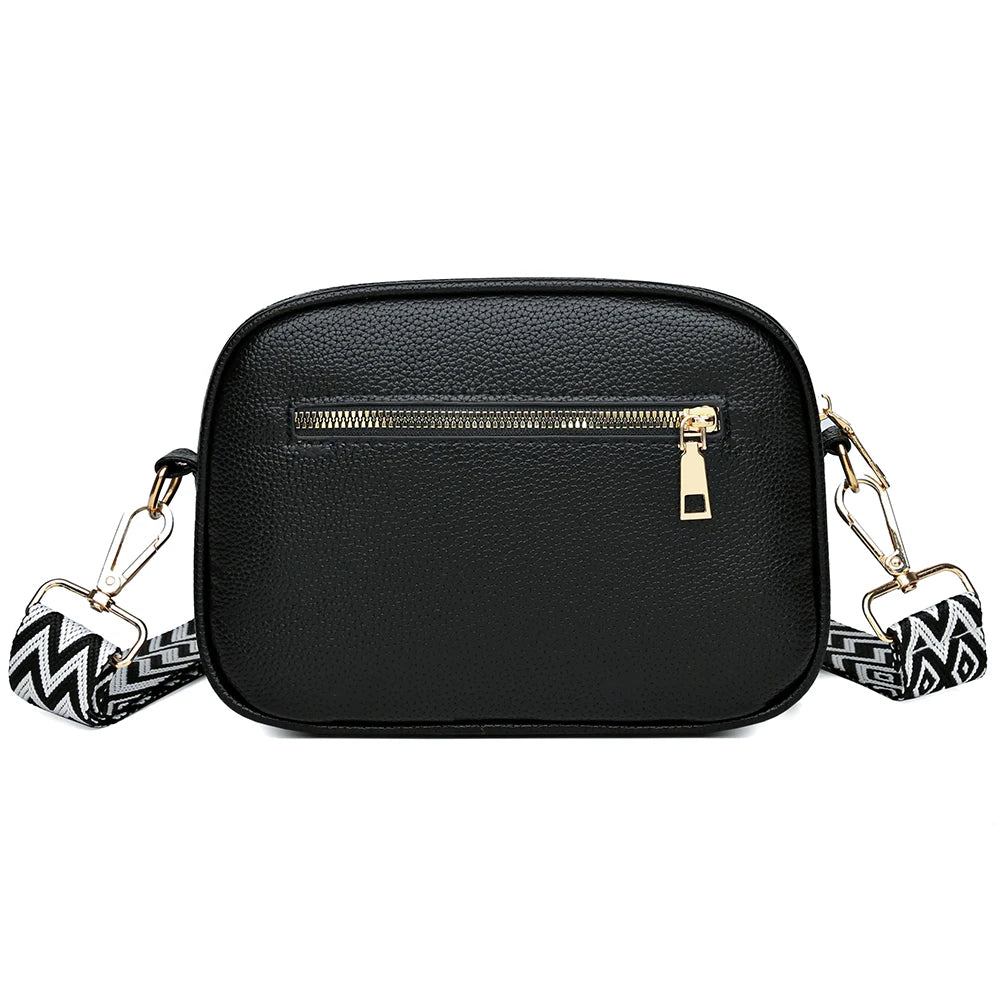 Borsa da donna di moda borse a tracolla in pelle di marca di lusso per borse a tracolla da donna 2024 borsa a mano di design Tote a tracolla in tinta unita