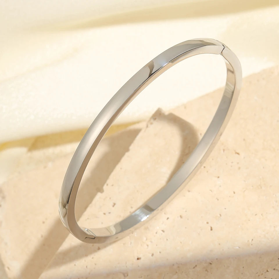 ZAKOL New Fashion 4mm/6mm/8mm Bracciale in acciaio inossidabile Bracciale per uomo Coppie abbinate Polsino con ciondoli Gioielli da uomo di lusso