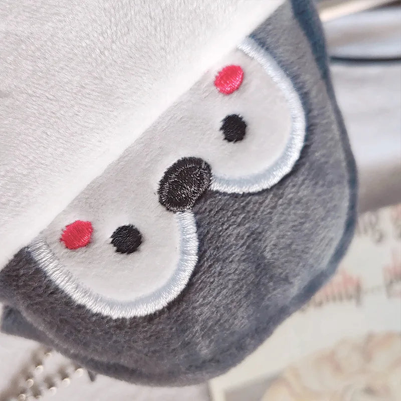Cartone animato animale ragazzi portamonete in peluche bambini portamonete con cerniera custodia portaoggetti simpatici animali portafogli donna mini borsa regalo per bambini