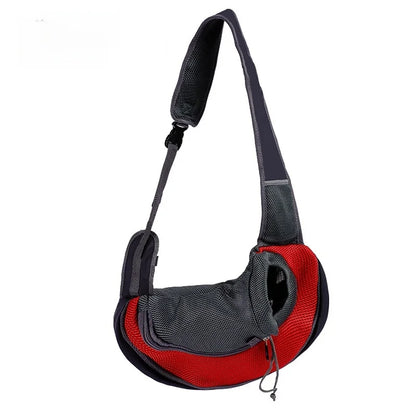 Zaino per animali domestici, borsa a tracolla portatile da viaggio, borsa a tracolla per esterni a mani libere adatta per forniture per animali domestici per gatti e cani