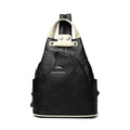Zaini in pelle da donna Borsa da petto femminile con cerniera Zaino da viaggio Zaino da donna Mochilas Borse da scuola per ragazze adolescenti Sac A Dos