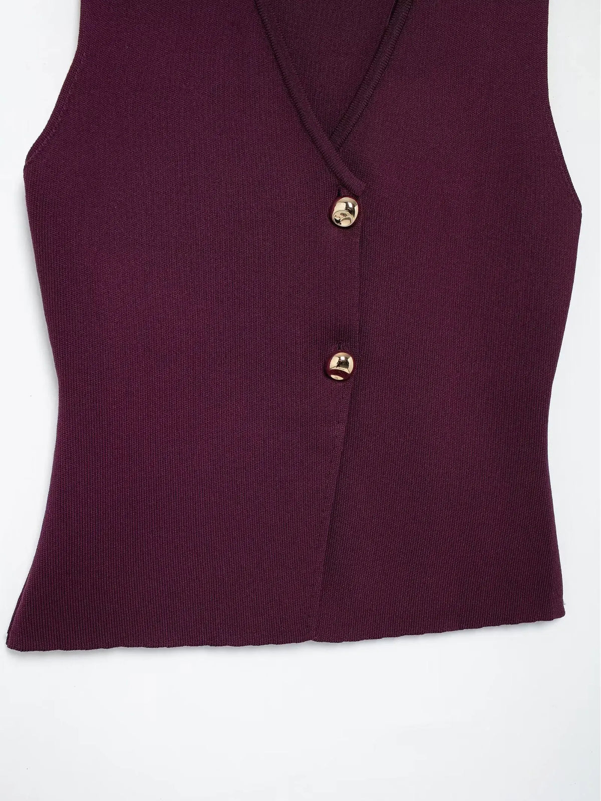 HH Set di gonne lavorate a maglia eleganti femminili 2024 Scollo a V con bottoni Canottiera + Gonna a pieghe patchwork a-line Abito solido alla moda