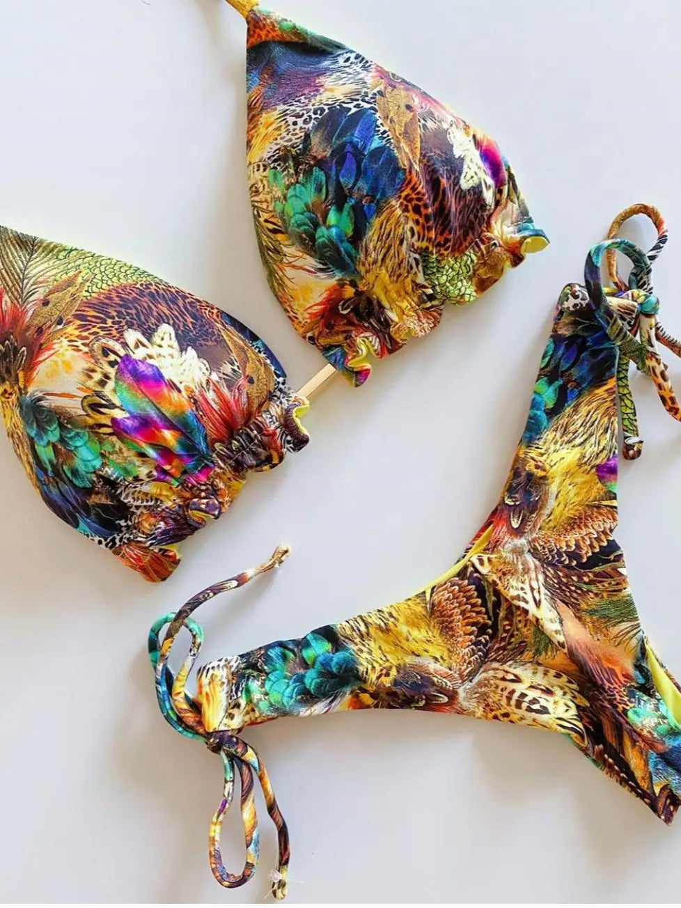 RUOTONGSEPT 2022 Popular Womens Beachwear Sexy Bikinis Set Hot Sport Swimwear Push-Up Padded Swimsuit  Exquisite Bather Swimwear