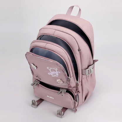 Borse da scuola per bambini per ragazze adolescenti Zaino grande Kawaii Zaino da scuola per studenti di medie dimensioni Borsa per libri Zaino da viaggio per laptop