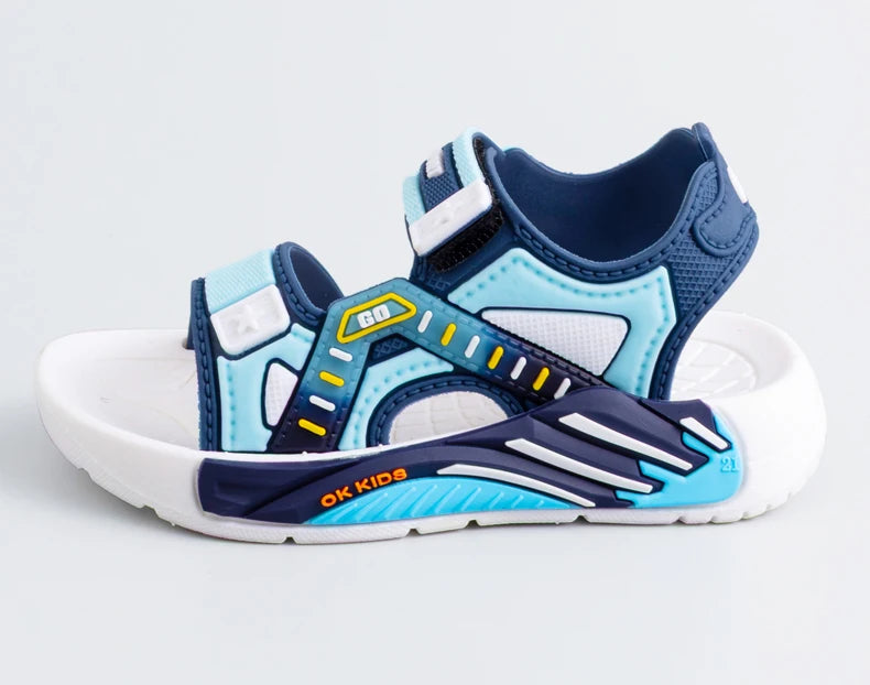 Sommersandalen für Kinder, lässige Strandschuhe mit weicher Sohle für Grundschüler Jungen und Mädchen (Unisex)