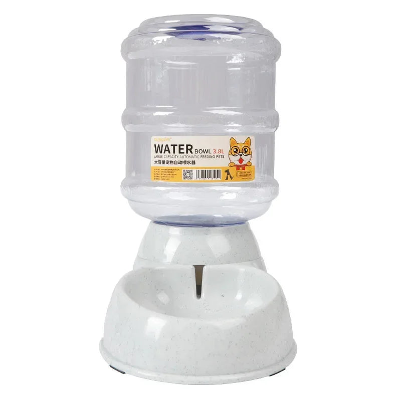 Mangiatoie automatiche per cani Bottiglia d'acqua in plastica Ciotola per gatti Alimentazione e bere Distributore d'acqua per cani Ciotola per animali domestici Forniture per animali domestici