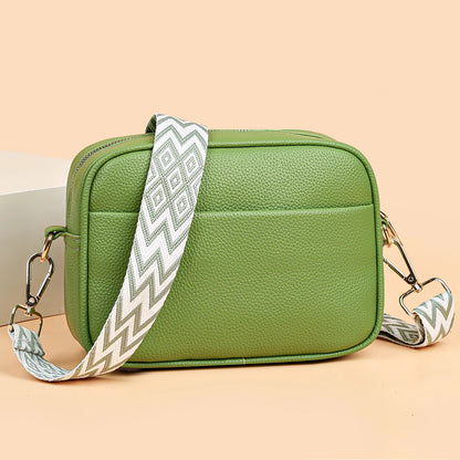 Borsa da donna di moda borse a tracolla in pelle di marca di lusso per borse a tracolla da donna 2024 borsa a mano di design Tote a tracolla in tinta unita