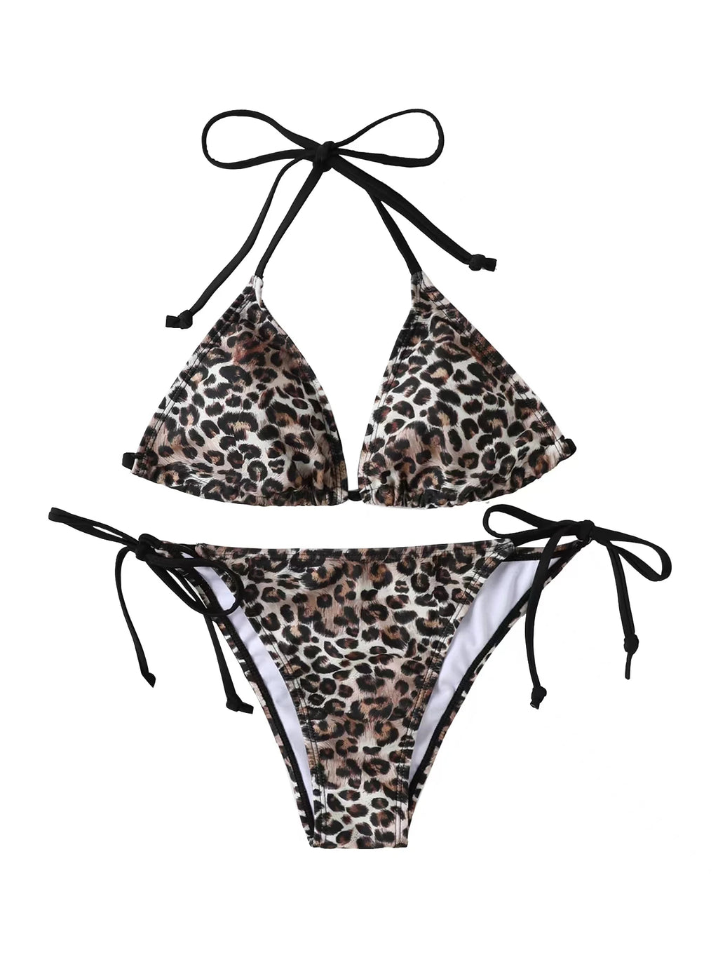Maillot de bain plissé sexy sans dos Shencai, motif zèbre, design échancré, transfrontalier Europe et Amérique, maillot de bain échancré.