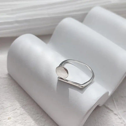 Anelli in Argento Sterling 925, Nuovi Gioielli da Festa, Charm Vintage, Design Geometrico a Doppio Strato, Accessori Regalo, Dropshipping
