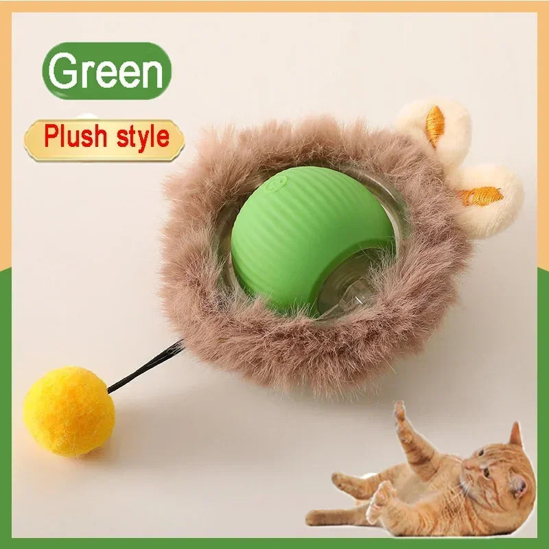 Forniture per animali domestici ricaricabili Addestramento per cani e gatti per imitare i giocattoli interattivi per animali domestici dei ratti Palla giocattolo elettrica Coda simulata Casa