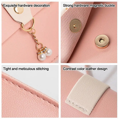 Borsa quadrata alla moda Borsa a tracolla da donna Borse da donna Borse da viaggio estive per ragazze Mini borsa portaoggetti Borsa piccola