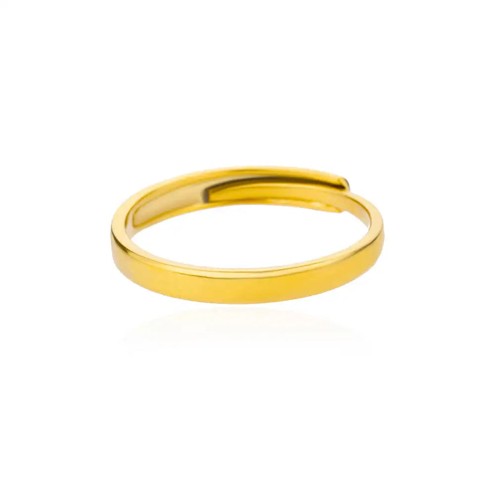 Anelli in acciaio inossidabile 316L per le donne Colore oro Non sbiadisce mai Anelli classici di lusso Anelli per coppie di nozze Gioielli Spedizione gratuita
