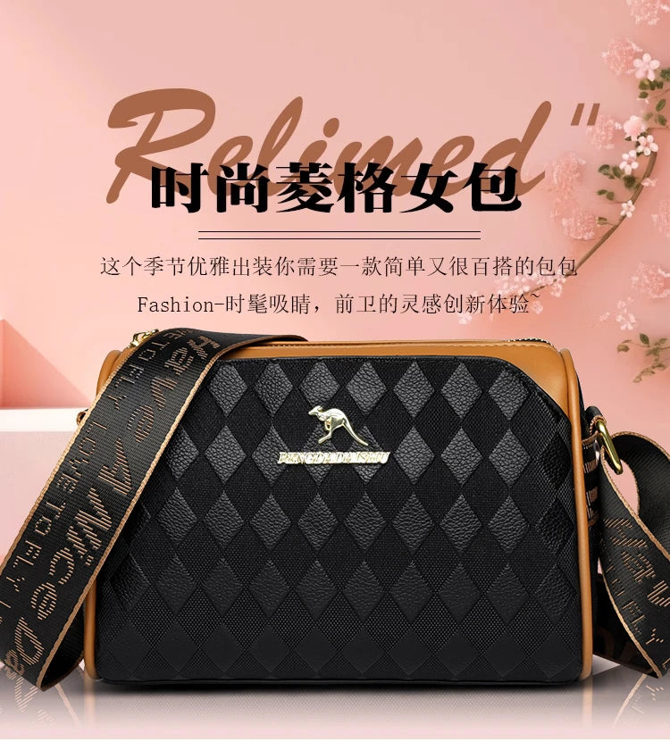 Borsa a tracolla per donna Borsa - Borse a tracolla alla moda Borsa sotto le ascelle Piccola borsa a tracolla quadrata