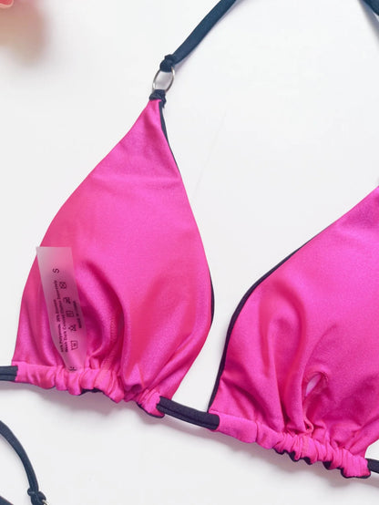 Sexy Bikinis 2024 Damen-Badeanzug Bademode Brasilianisches Bikini-Set Biquini Damen-Badeanzüge Bandeau Schwarze Strandmode
