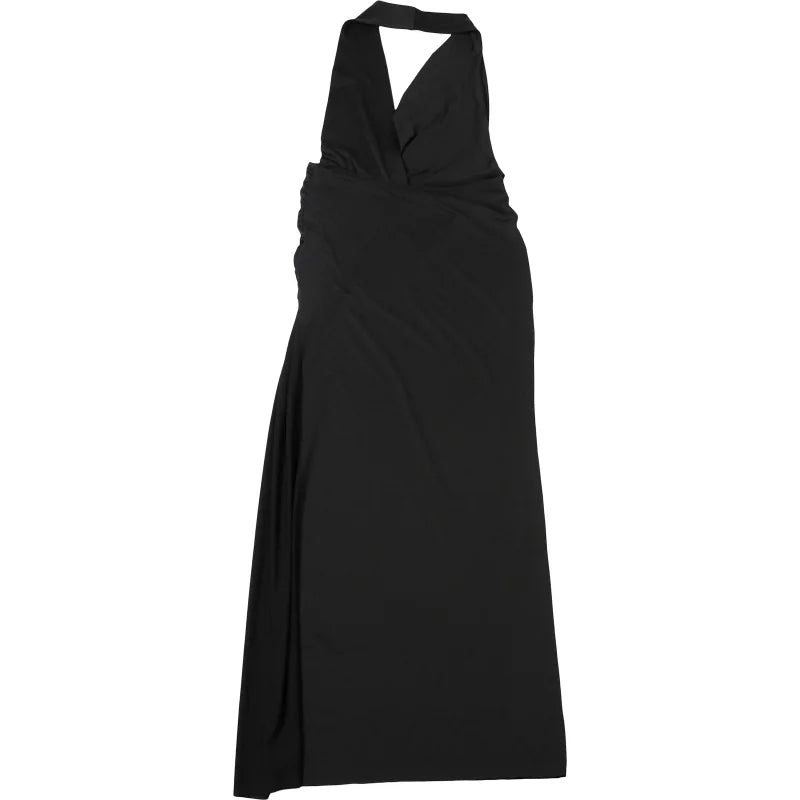 Copricostume estivo da donna Costume da bagno con cinturino per spaghetti Abiti senza maniche Costume da bagno 2025 Nuova stampa Beach Holiday Maxi abiti Cover-Up