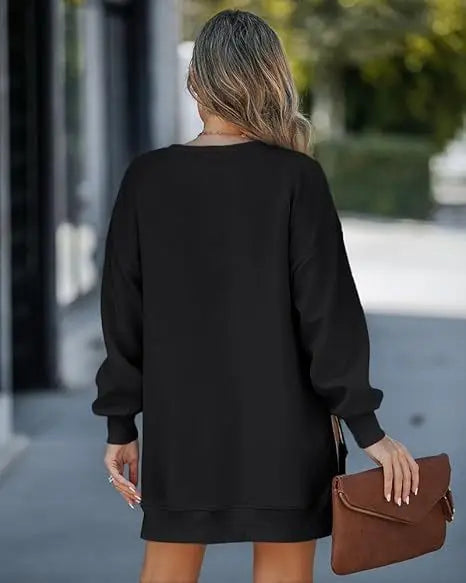 Camicette in felpa autunno inverno per donna nuove felpe con cerniera ampia a maniche lunghe top moda casual abbigliamento sportivo solido da donna