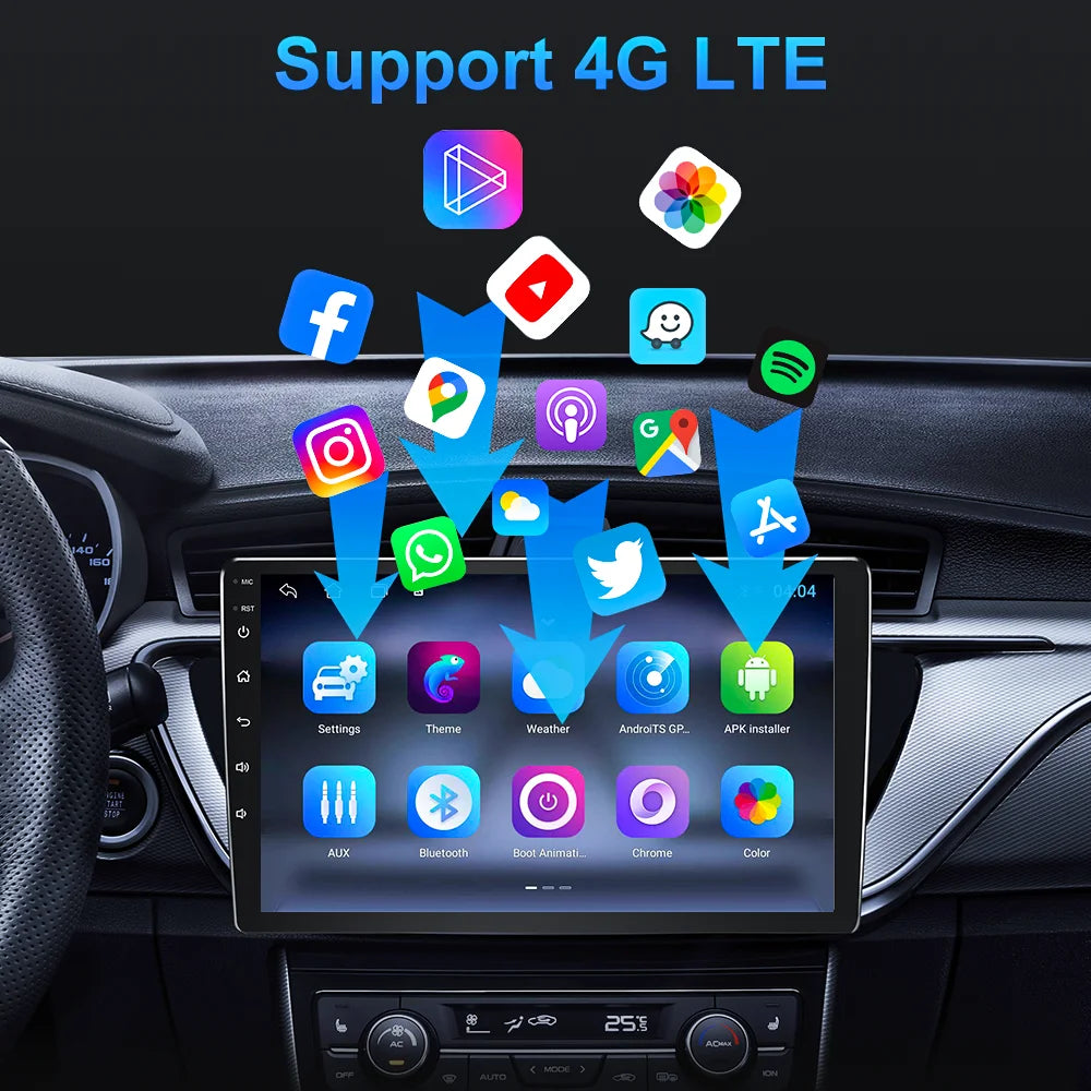 Android 15 Autoradio Per Seat Ibiza 2012-2015 Carplay Android Auto Radio Car Multimedia Video Player 4G WIFI No 2din DVD 4G GPS