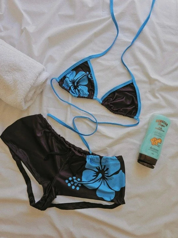 Tendance mode printemps/été Bikini sexy Y2K Ins Design de niche européen et américain Ensemble maillot de bain sexy et ajusté